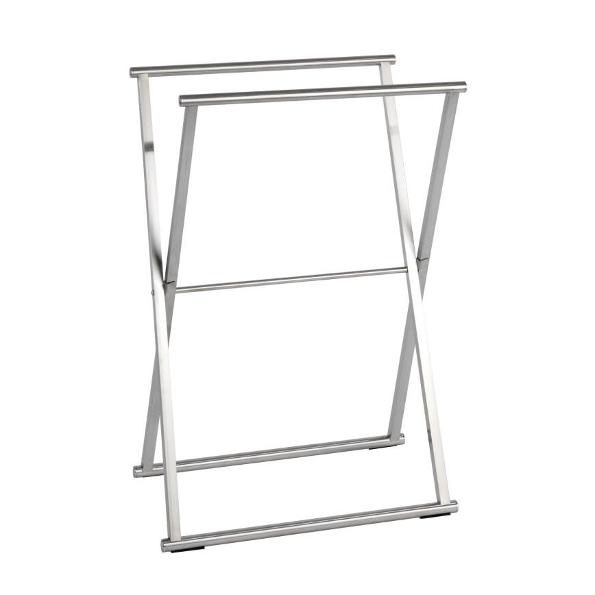WENKO 22476100 - Rankšluosčių stovas LAVA 53,5x80,5 cm nerūdijančio plieno/sidabro spalvos