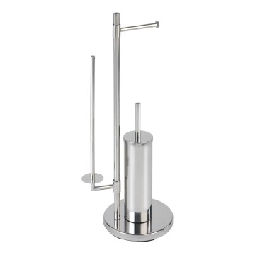 WENKO 22512100 - WC šepetys UNIVERSALO NEO 30x73 cm, nerūdijančio plieno / sidabrinės spalvos