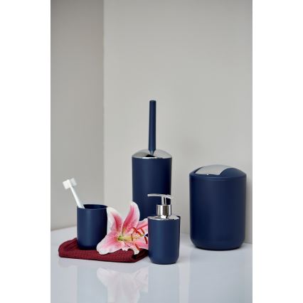 WENKO 22522100 - WC šepetys BRASIL 10x37 cm mėlynas/blizgus chromas