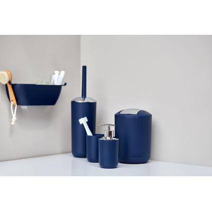 WENKO 22522100 - WC šepetys BRASIL 10x37 cm mėlynas/blizgus chromas