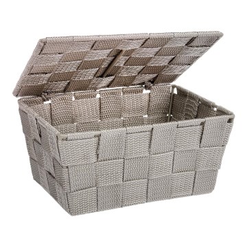 WENKO 22575100 - Krepšelis ADRIA 19x14 cm smėlio spalvos