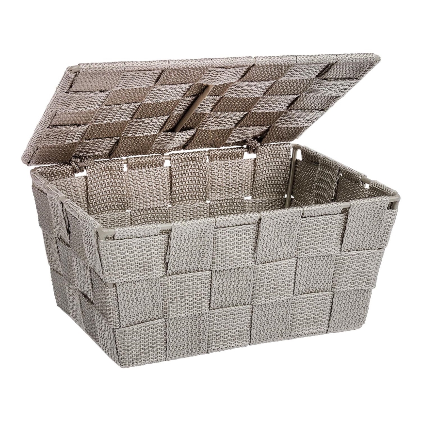 WENKO 22575100 - Krepšelis ADRIA 19x14 cm smėlio spalvos