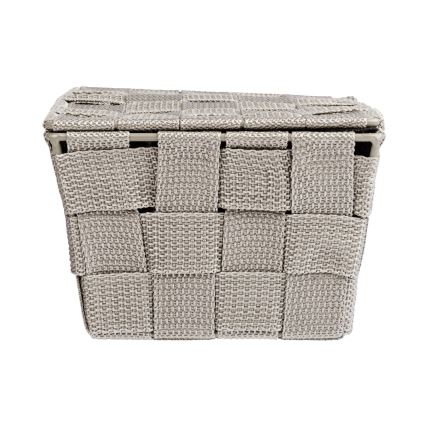 WENKO 22575100 - Krepšelis ADRIA 19x14 cm smėlio spalvos