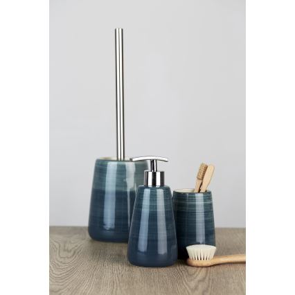 WENKO 22648100 - WC rinkinys POTTERY 12,5x39,5 cm turkio spalvos