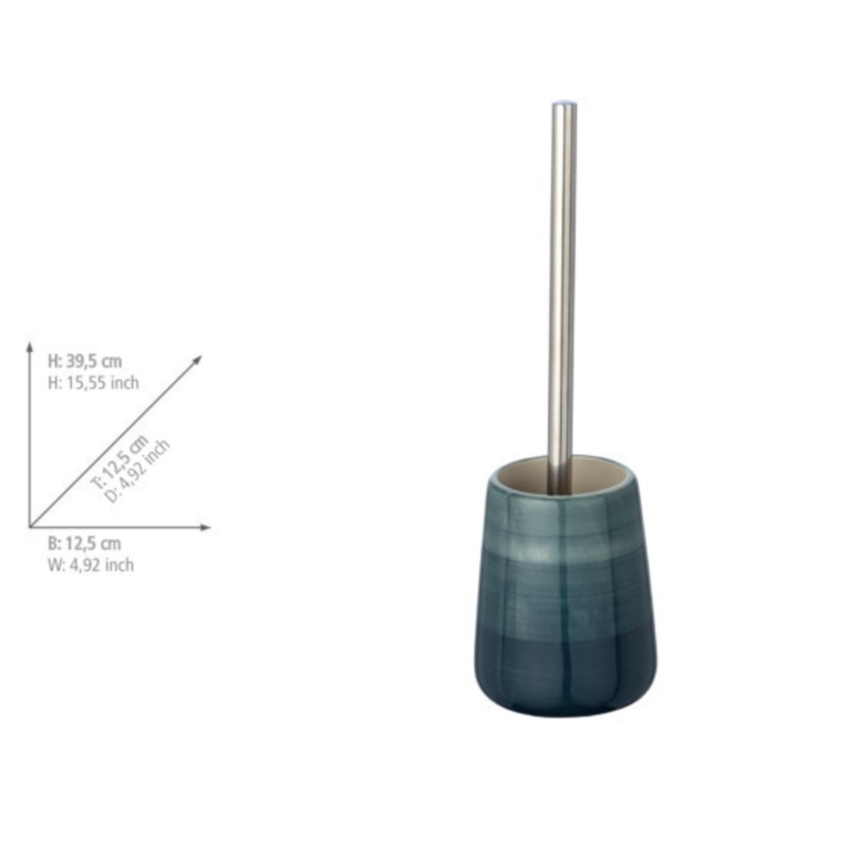 WENKO 22648100 - WC rinkinys POTTERY 12,5x39,5 cm turkio spalvos