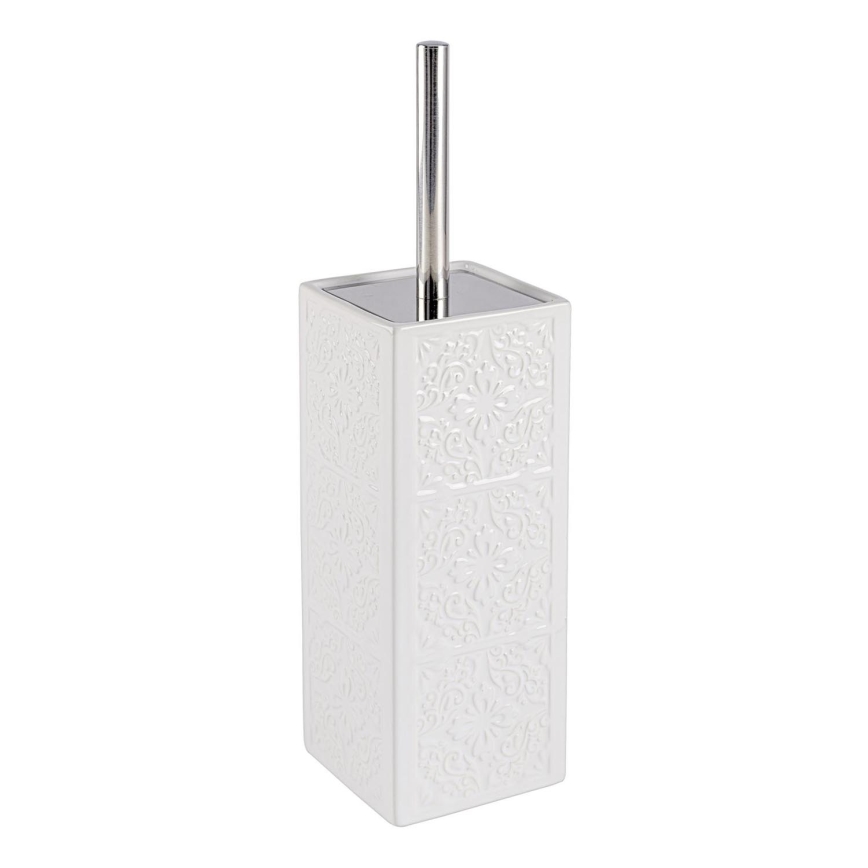 WENKO 22651100 - WC šepetys CORDOBA 9,5x35 cm baltas
