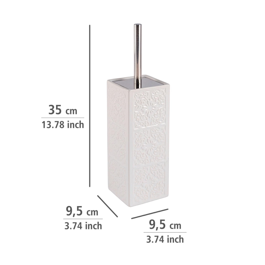 WENKO 22651100 - WC šepetys CORDOBA 9,5x35 cm baltas