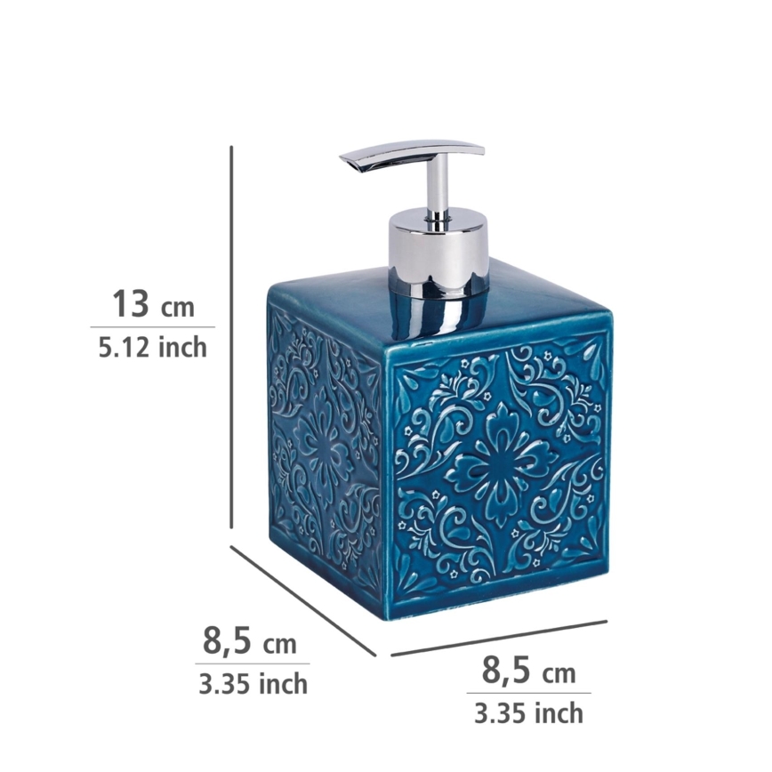 WENKO 22653100 - Muilo dozatorius CORDOBA 500 ml mėlynas