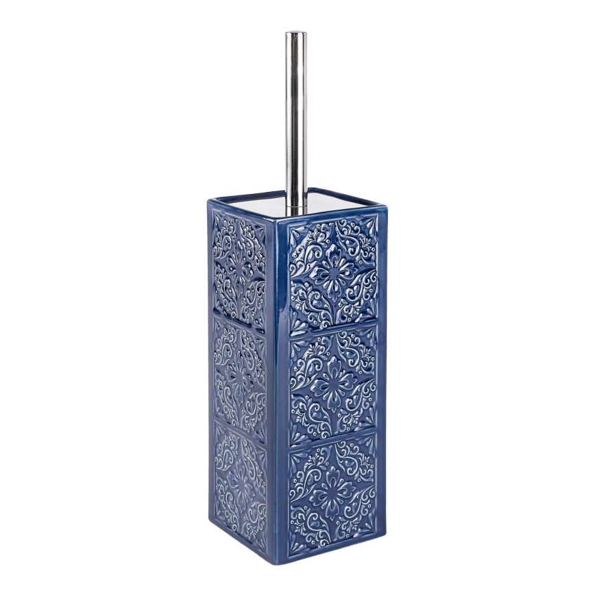 WENKO 22654100 - Tualeto šepetys CORDOBA 9,5x35 cm mėlynas