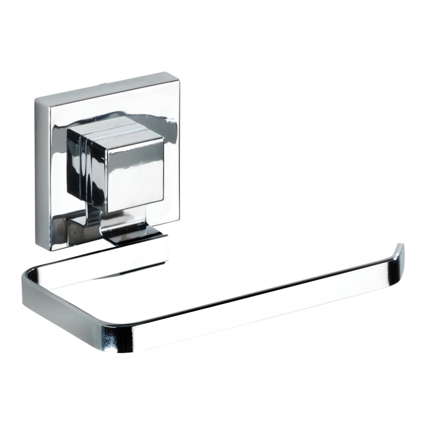 WENKO 22687100-Tualetinio popieriaus laikiklis VACUUM-LOC QUADRO ED 14x11 cm blizgus chromas