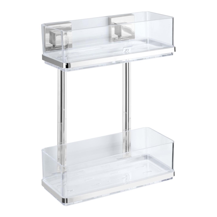 WENKO 22691100-Lentyna VACUUM-LOC QUADRO ED 25,5x32,5 cm sidabrinė/blizgus chromas/skaidri