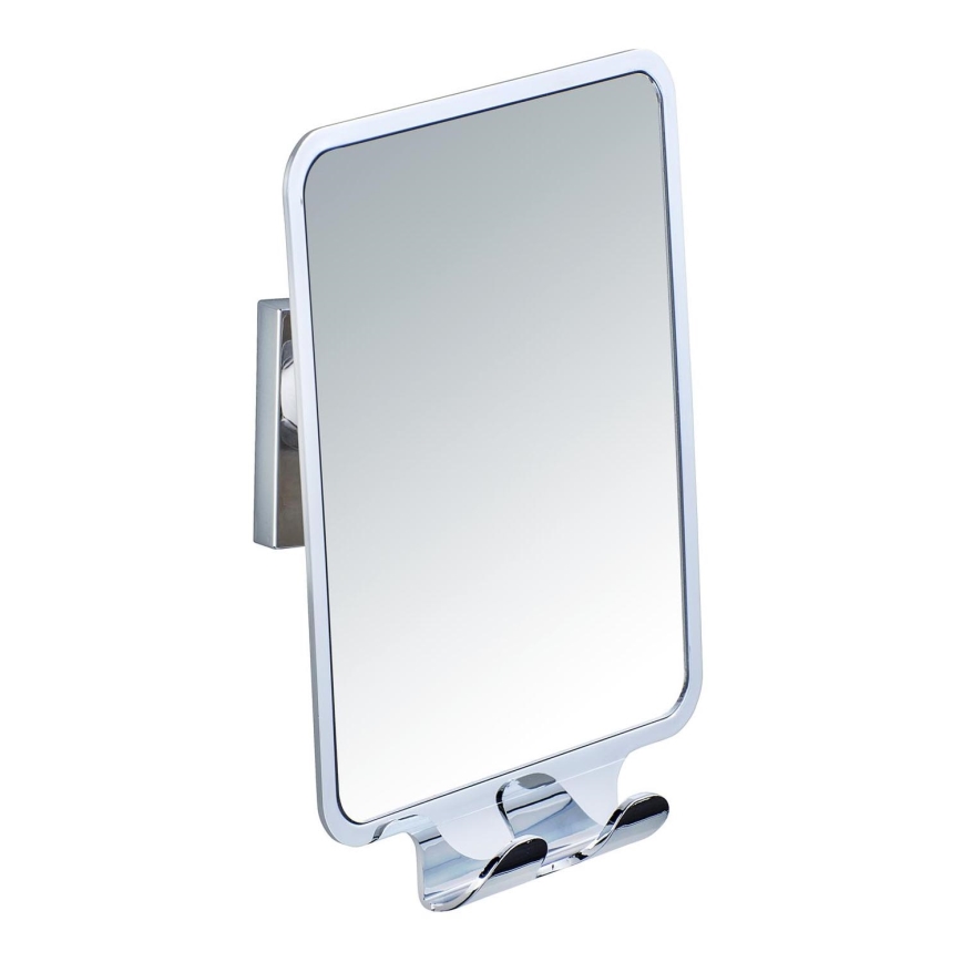 WENKO 22693100 - Kosmetinis veidrodėlis VACUUM-LOC QUADRO ED 14x19,5 cm blizgus chromas