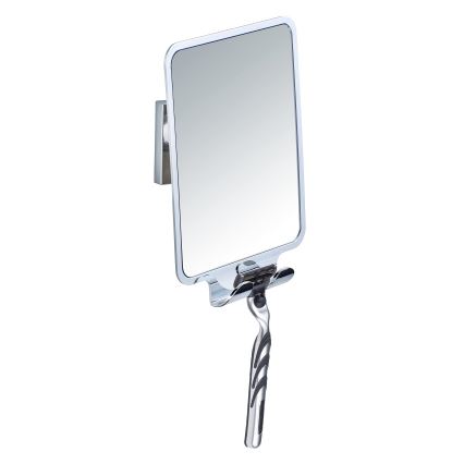 WENKO 22693100 - Kosmetinis veidrodėlis VACUUM-LOC QUADRO ED 14x19,5 cm blizgus chromas