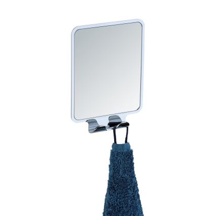 WENKO 22693100 - Kosmetinis veidrodėlis VACUUM-LOC QUADRO ED 14x19,5 cm blizgus chromas