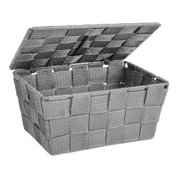 WENKO 22793100 - Krepšelis ADRIA 19x14 cm pilkas