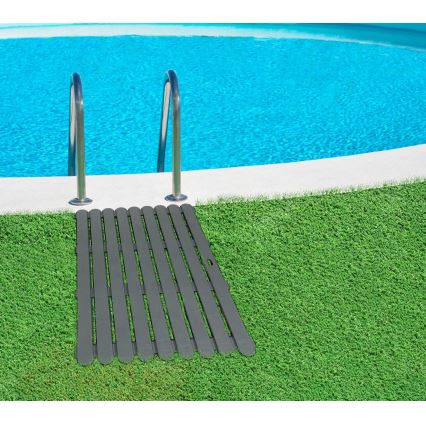 WENKO 22948100-Durų kilimėlis (vidaus & lauko) 50x80 cm pilkos spalvos