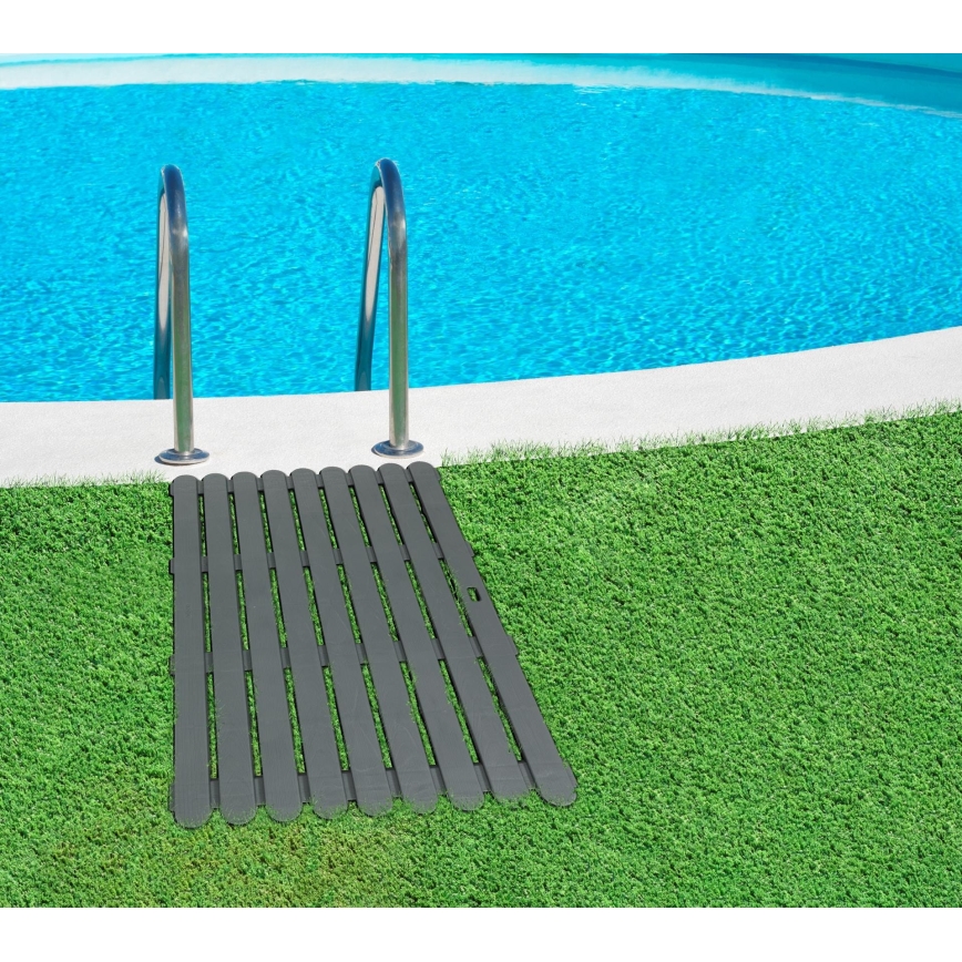 WENKO 22948100-Durų kilimėlis (vidaus & lauko) 50x80 cm pilkos spalvos