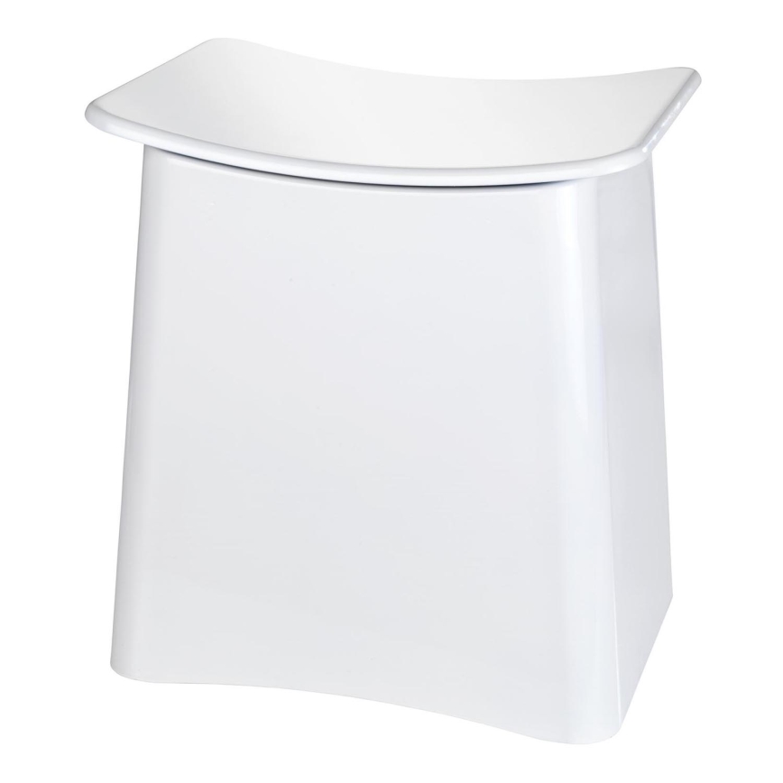WENKO 22949100 - Taburetė WING 45x48 cm balta/juoda