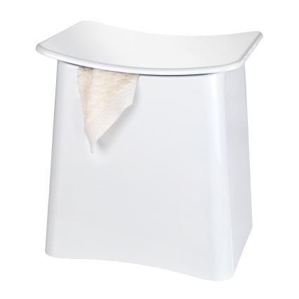 WENKO 22949100 - Taburetė WING 45x48 cm balta/juoda