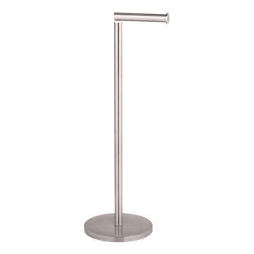 WENKO 22985100 - Tualetinio popieriaus laikiklis 21x55 cm, nerūdijančio plieno, sidabrinės spalvos