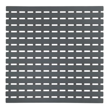WENKO 23125100-Dušo kilimėlis ARINOS 54x54 cm pilka/pilka