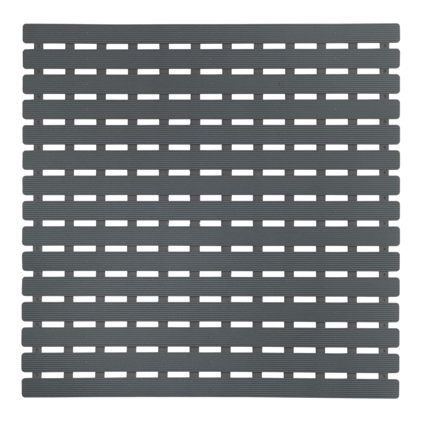 WENKO 23125100-Dušo kilimėlis ARINOS 54x54 cm pilka/pilka