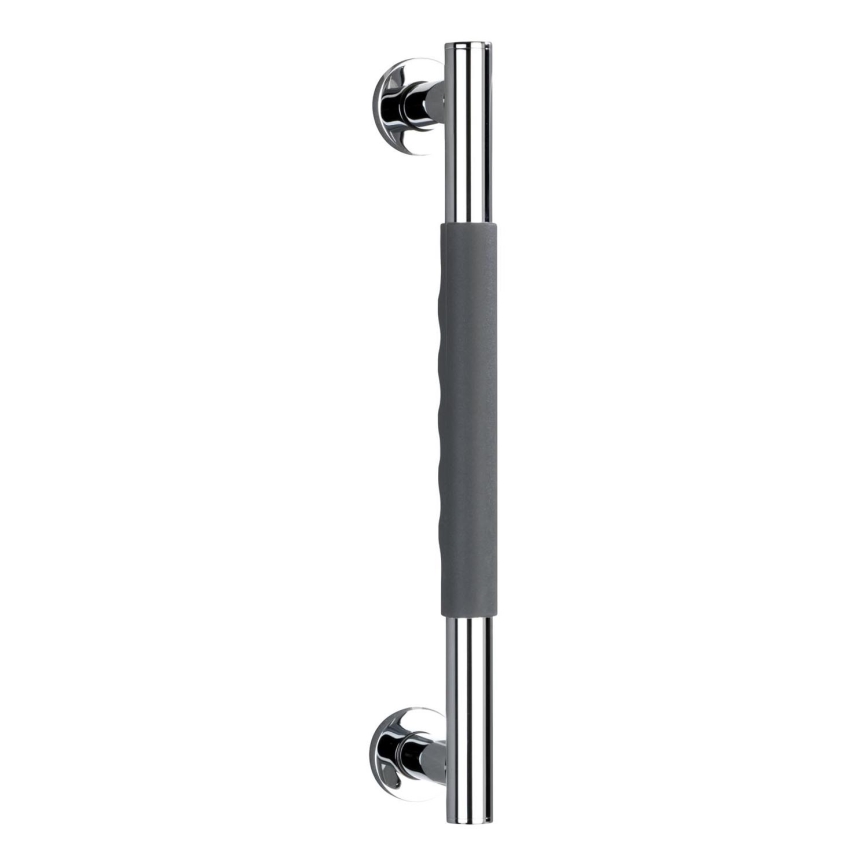 WENKO 23284100 - Rankena SECURA 40,5 x 9 cm, nerūdijantis plienas/antracitas/blizgus chromas