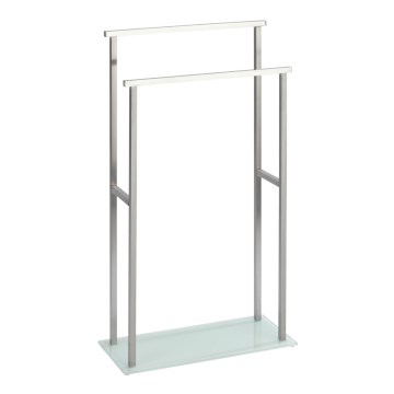 WENKO 23438100 - Rankšluosčių stovas DEBAR 20x83 cm nerūdijančio plieno/satininis/baltas