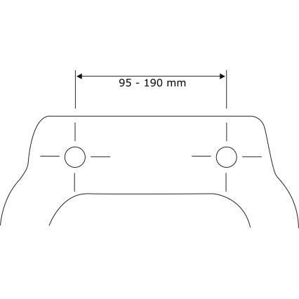 WENKO 23443100 - WC sėdynė KOS 44x37 cm juoda