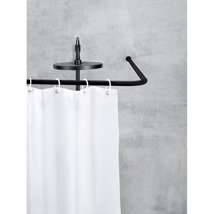 WENKO 23565100 - Juodas strypas 2x2 cm