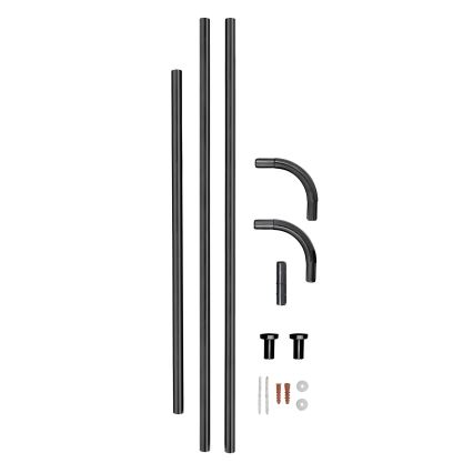 WENKO 23565100 - Juodas strypas 2x2 cm