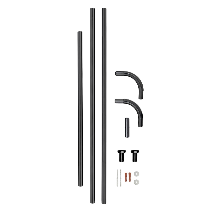 WENKO 23565100 - Juodas strypas 2x2 cm