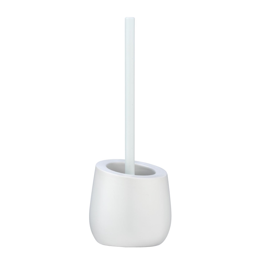 WENKO 23646100 - Tualeto šepetys BADI, 13,5x38 cm, baltas