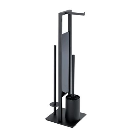 WENKO 23708100 - tualeto šepetys RIVALTA 18x70 cm juodas