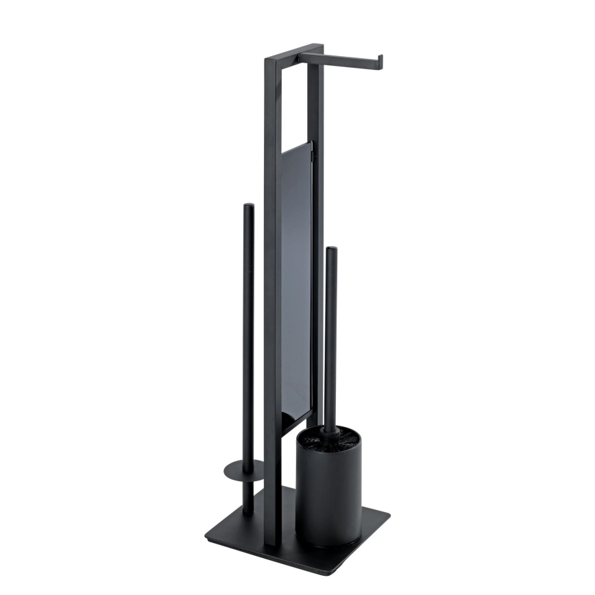 WENKO 23708100 - tualeto šepetys RIVALTA 18x70 cm juodas