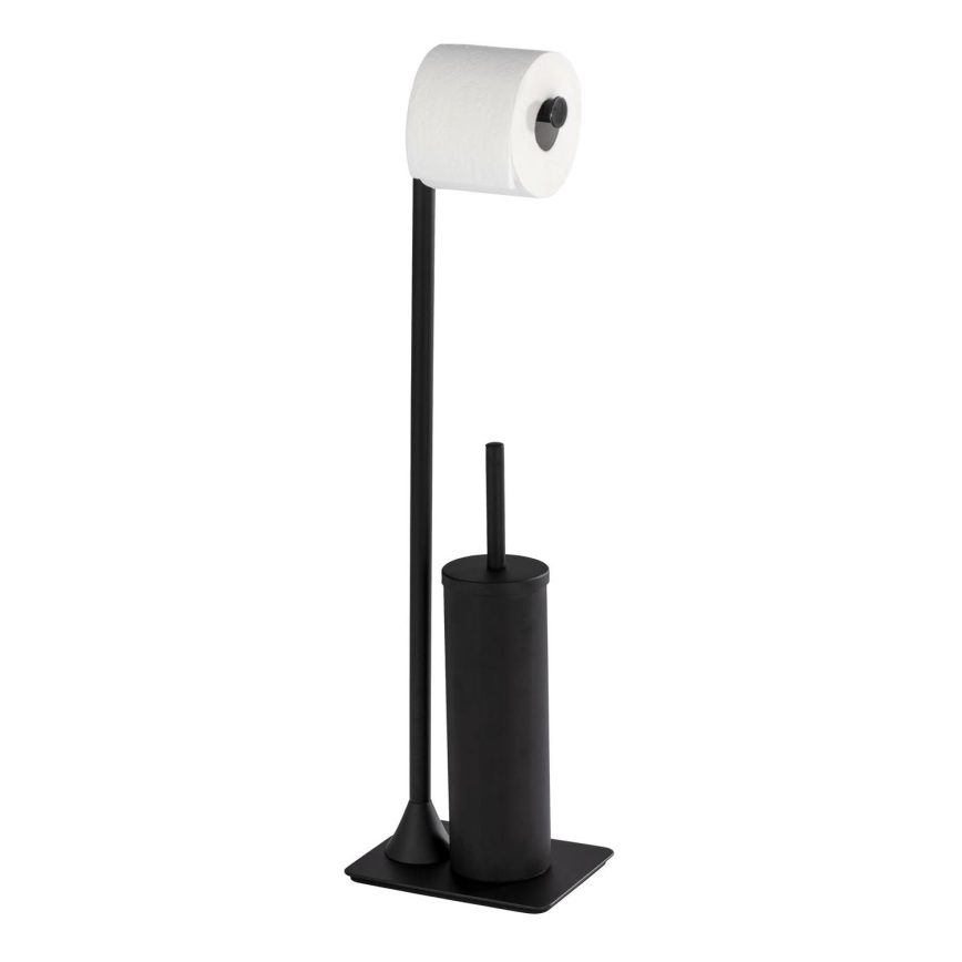 WENKO 23710100 - WC šepetys HELLA 15x69 cm juodas