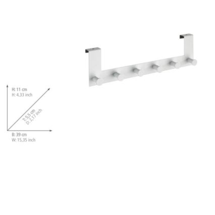 WENKO 23724100-Kabyklė CELANO 39x11 cm balta