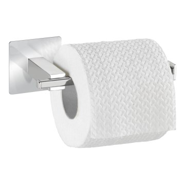 WENKO 23859800 - Tualetinio popieriaus laikiklis TURBO-LOC QUADRO ED 16,5x6,5 cm, nerūdijančio plieno
