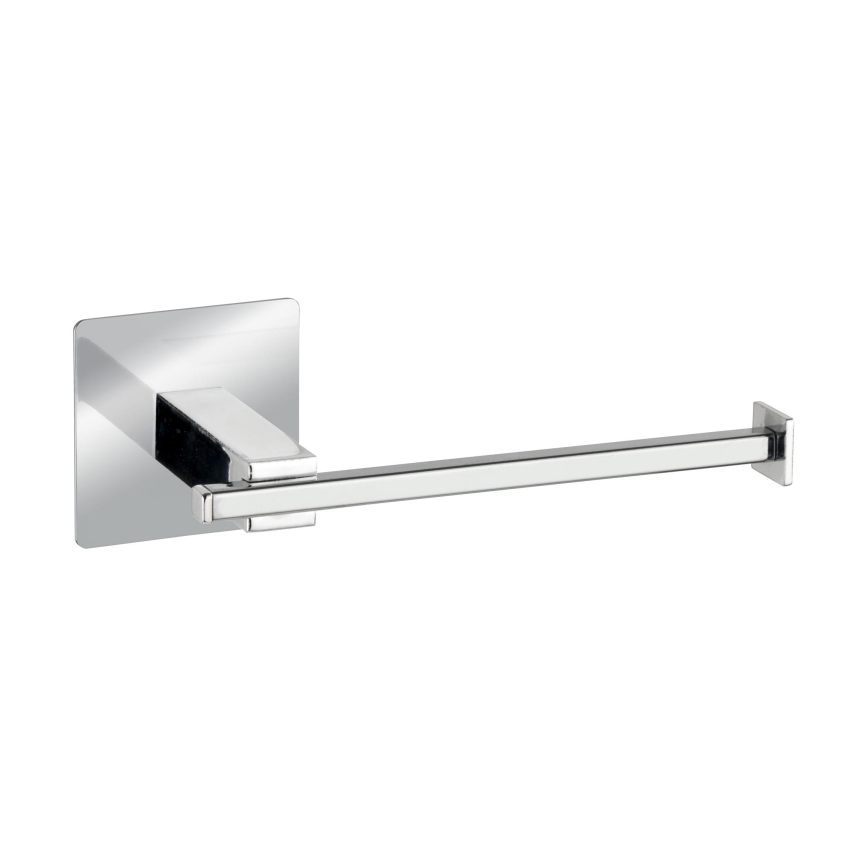 WENKO 23859800 - Tualetinio popieriaus laikiklis TURBO-LOC QUADRO ED 16,5x6,5 cm, nerūdijančio plieno
