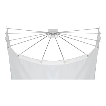 WENKO 23863100 - Dušo laikiklis 96x72 cm nerūdijančio plieno/balta