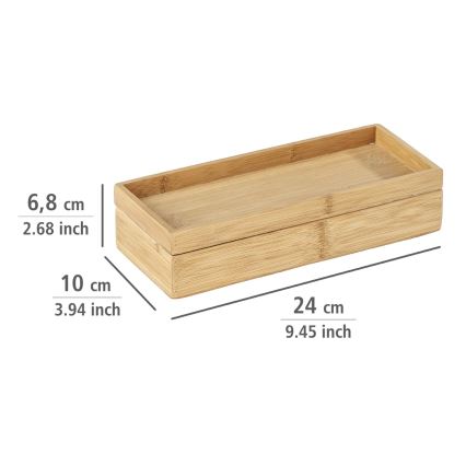 WENKO 23917100 - Dėžutė TERRA 24x10 cm ruda