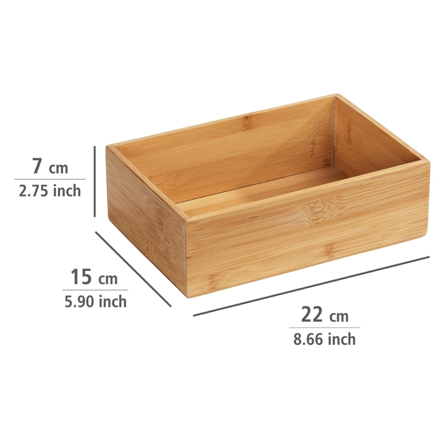 WENKO 23920100 - Padėklas TERRA 22x15 cm rudas