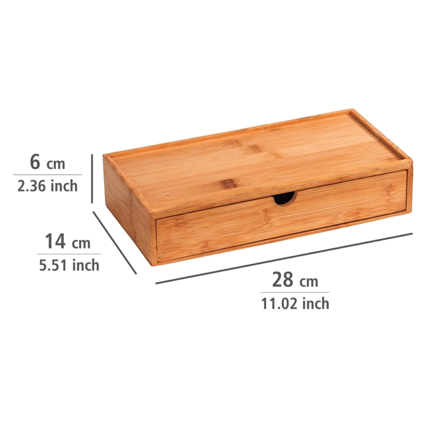 WENKO 23921100 - Dėžė TERRA 28x14 cm ruda