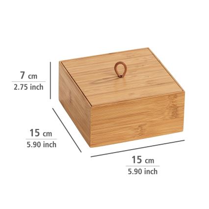 WENKO 23923100 - TERRA dėžutė 15x7 cm ruda