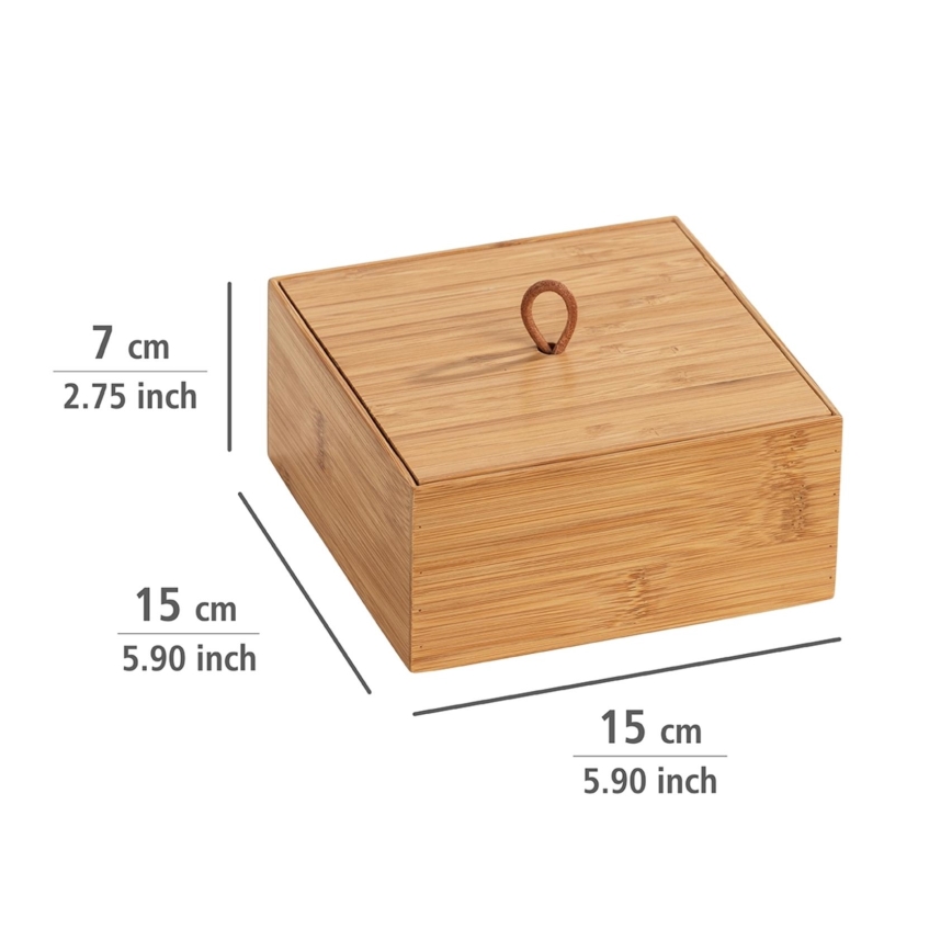 WENKO 23923100 - TERRA dėžutė 15x7 cm ruda