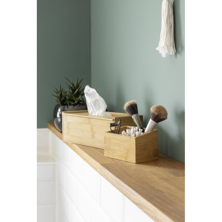 WENKO 23925100 - Dėžutė servetėlėms TERRA 25x13 cm ruda
