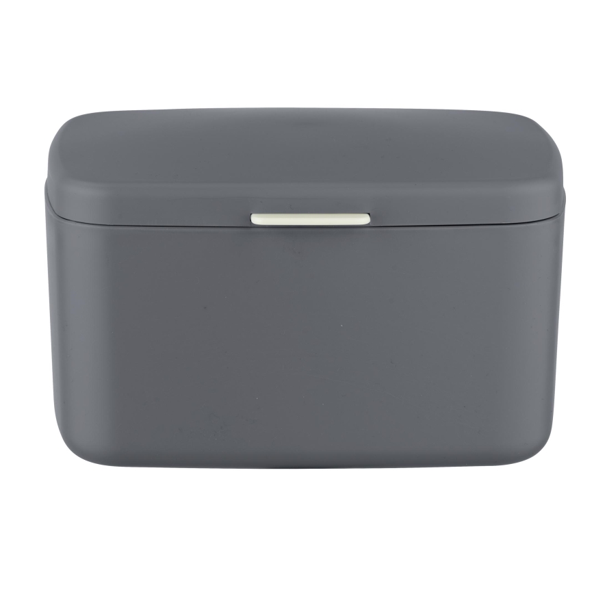 WENKO 23981100 - Dėžutė BARCELONA 19,5x16 cm antracitas/blizgus chromas