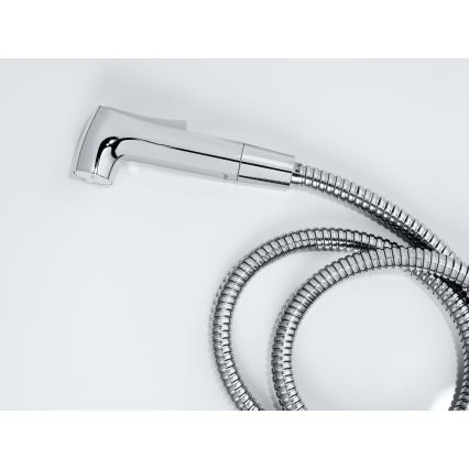 WENKO 23999100 - Bidė rinkinys WATERSAVING SYSTEM 12x7 cm blizgus chromas/sidabrinė