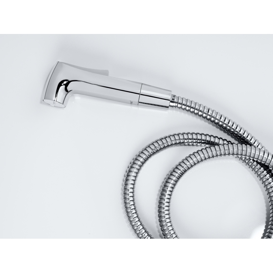 WENKO 23999100 - Bidė rinkinys WATERSAVING SYSTEM 12x7 cm blizgus chromas/sidabrinė