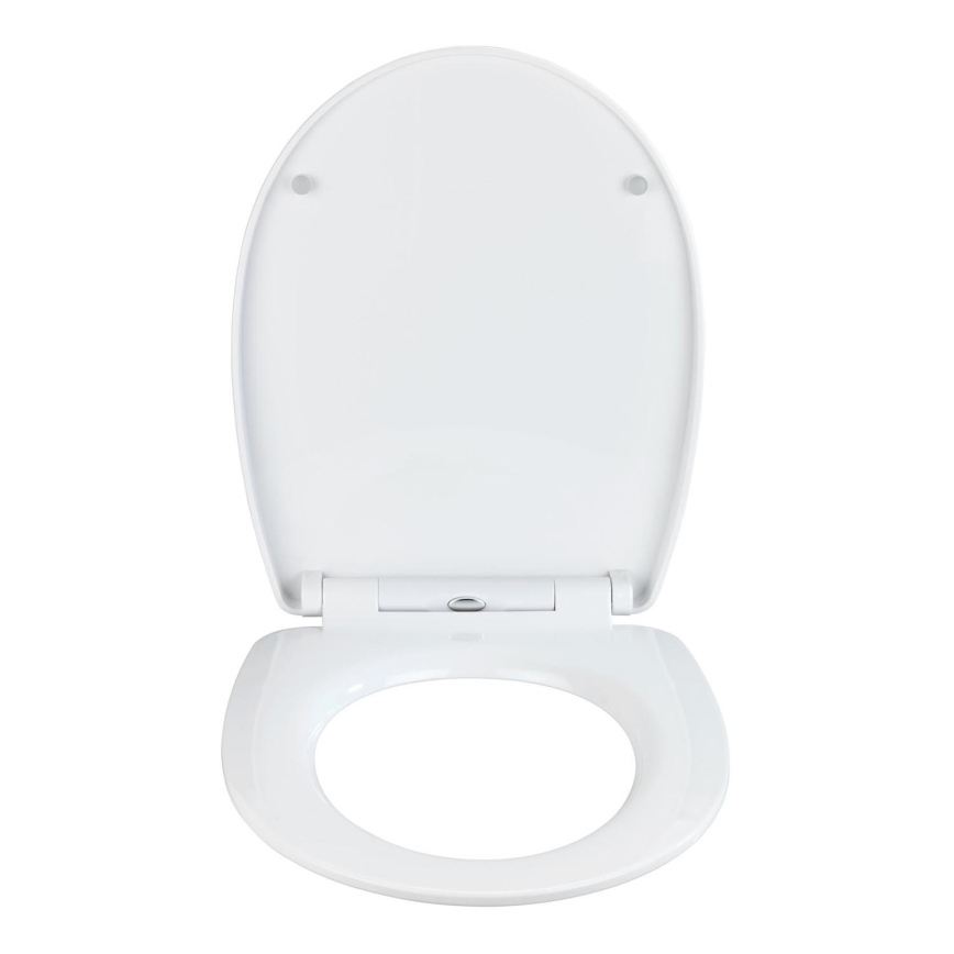 WENKO 24081800-Tualeto sėdynė BALTIC 38,8x45 cm daugiaspalvė/balta